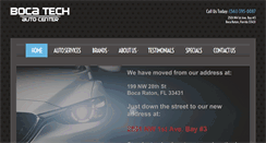 Desktop Screenshot of bocatechautocenter.com