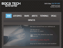 Tablet Screenshot of bocatechautocenter.com